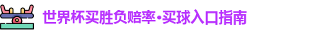 世界杯买胜负赔率·买球入口指南